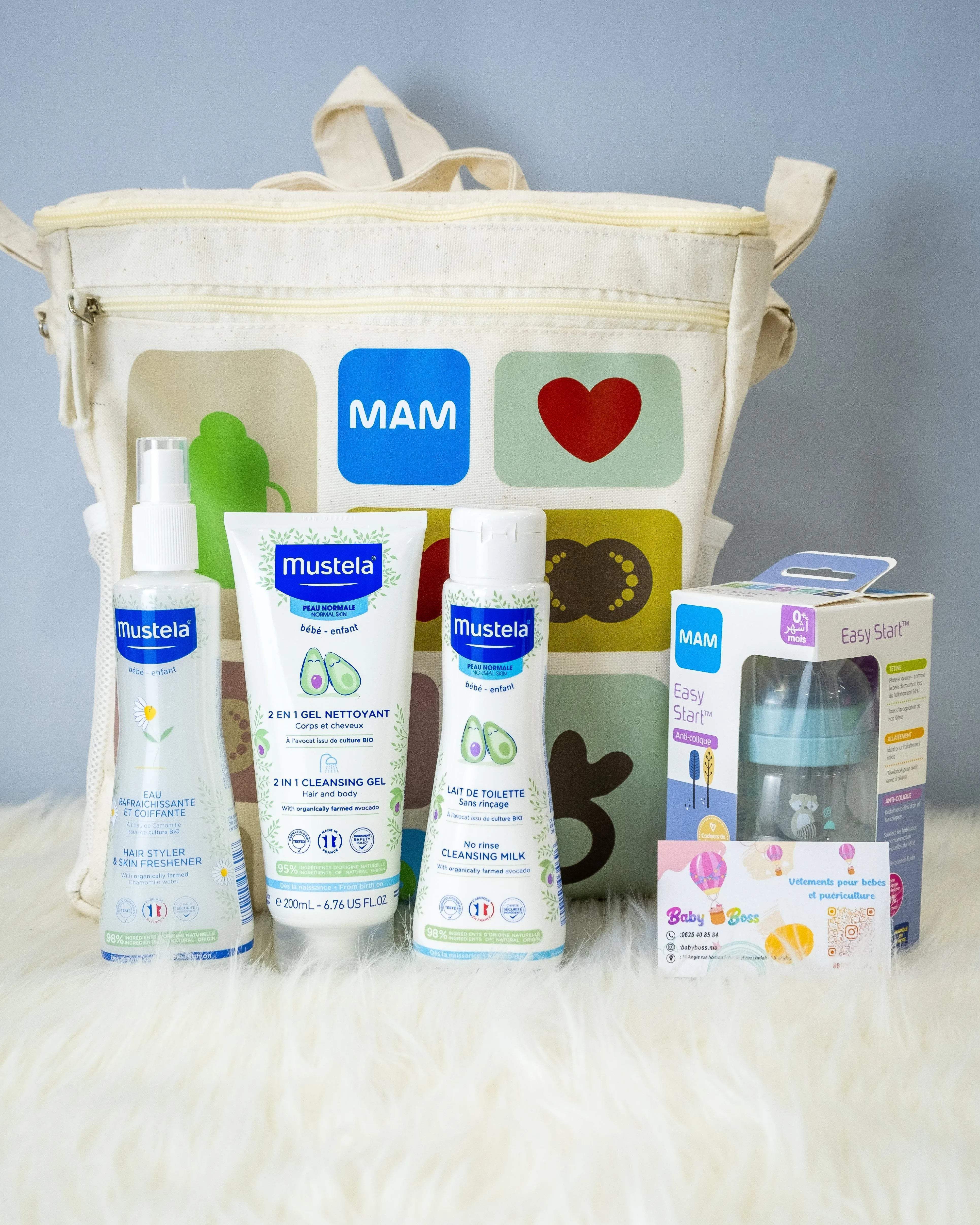 Pack mustela essentiel - Mustela - pour bébé Maroc -www.babyboss.ma