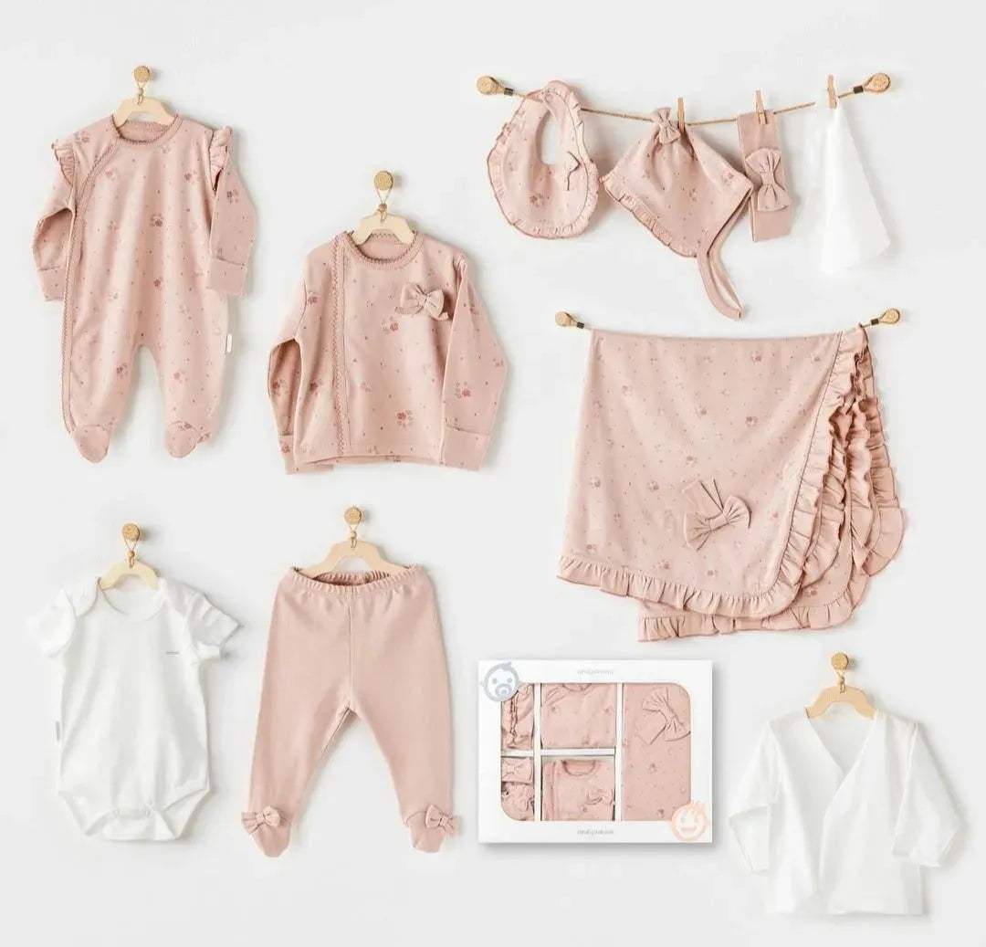 Pack naissance andywawa 10 piece 100% cotton - Andywawa - pour bébé Maroc -www.babyboss.ma