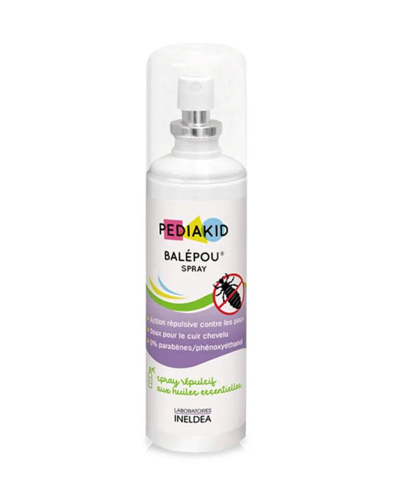 PEDIAKID Spray Balépou - 100ml - PEDIAKID - Soins Anti-Poux pour bébé Maroc -www.babyboss.ma