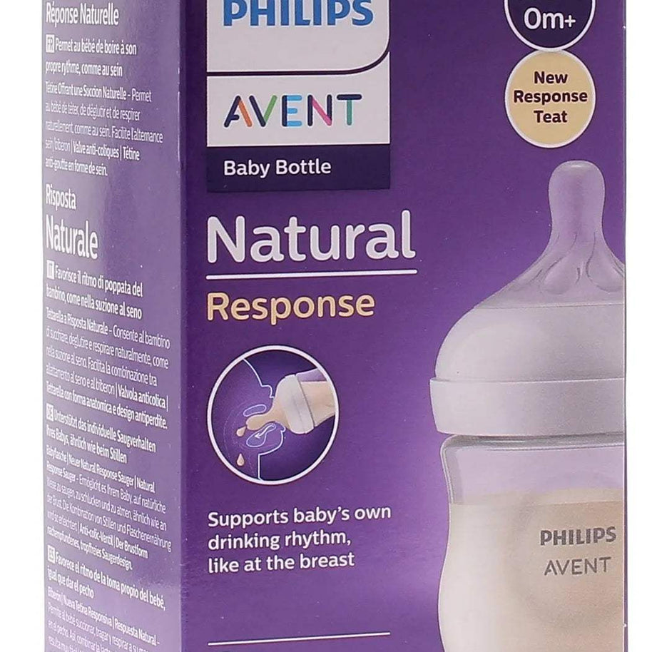 Philips Avent Biberon Natural - 125ml en plastique - Philips Avent - pour bébé Maroc -www.babyboss.ma