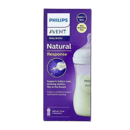 Philips Avent Biberon Natural Réponse Koala 260 ml - Philips Avent - pour bébé Maroc -www.babyboss.ma