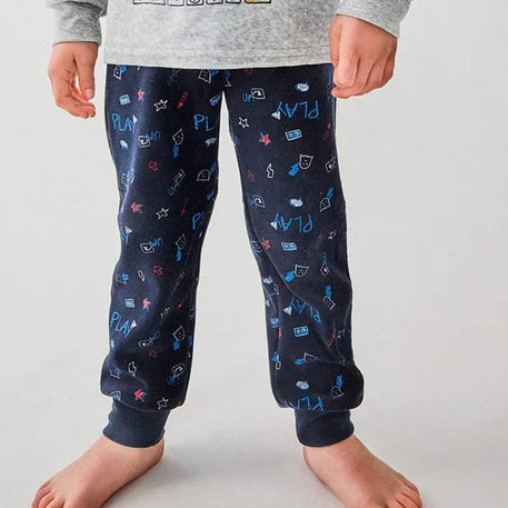 pyjama garçon velour - tobogan - pour bébé Maroc -www.babyboss.ma