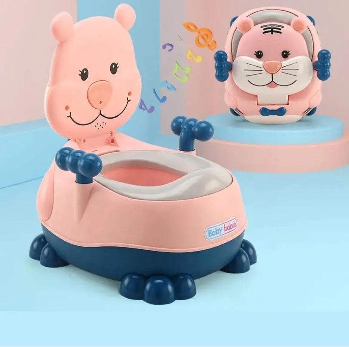 Pot pour bébé avec musique et antidérapant - babyboss toys - pour bébé Maroc -www.babyboss.ma