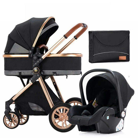 Poussette Réversible + siège auto V91- Kidilo - Kidilo - Poussettes pour bébé Maroc -www.babyboss.ma