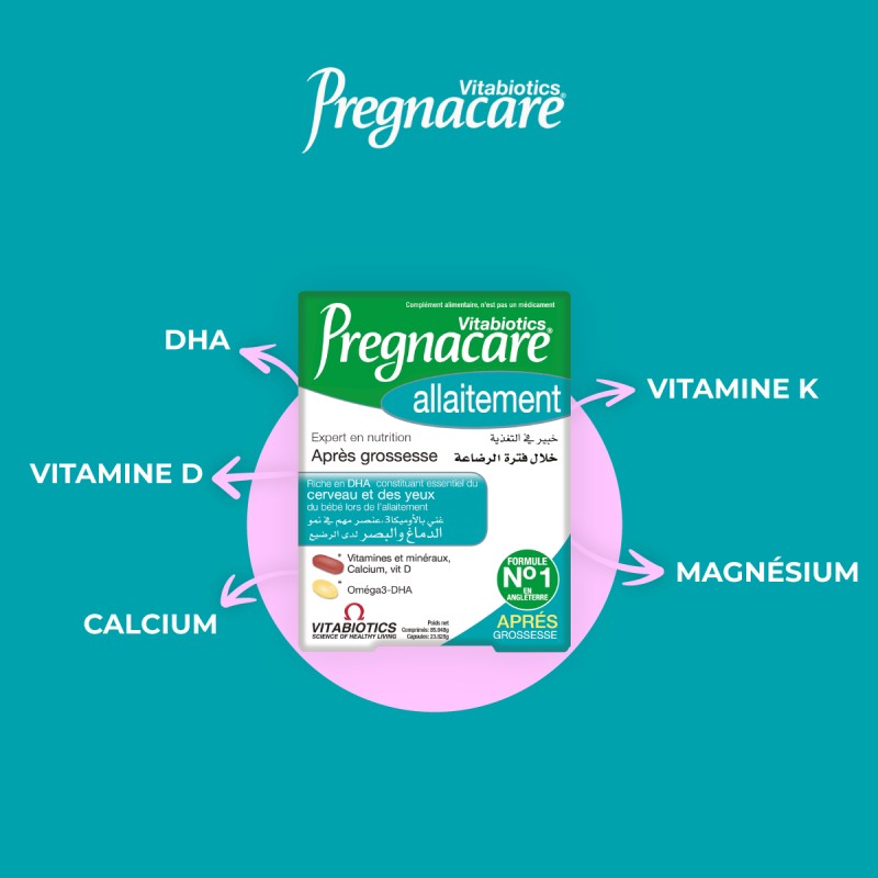Pregnacare Allaitement – 84 Comprimés – Vitabiotics