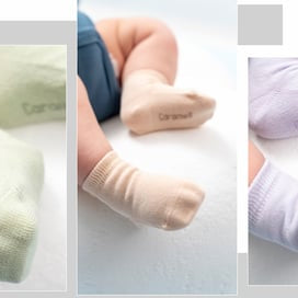 Chaussettes bébé 5 paires - Caramell