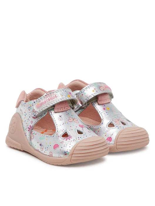 Ergonomic First Step Canvas Sandals for Baby