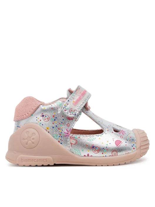 Ergonomic First Step Canvas Sandals for Baby