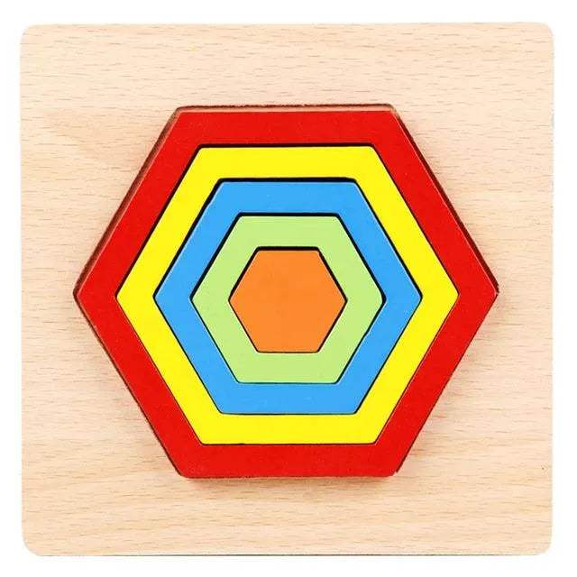 Puzzle en bois - babyboss toys - pour bébé Maroc -www.babyboss.ma