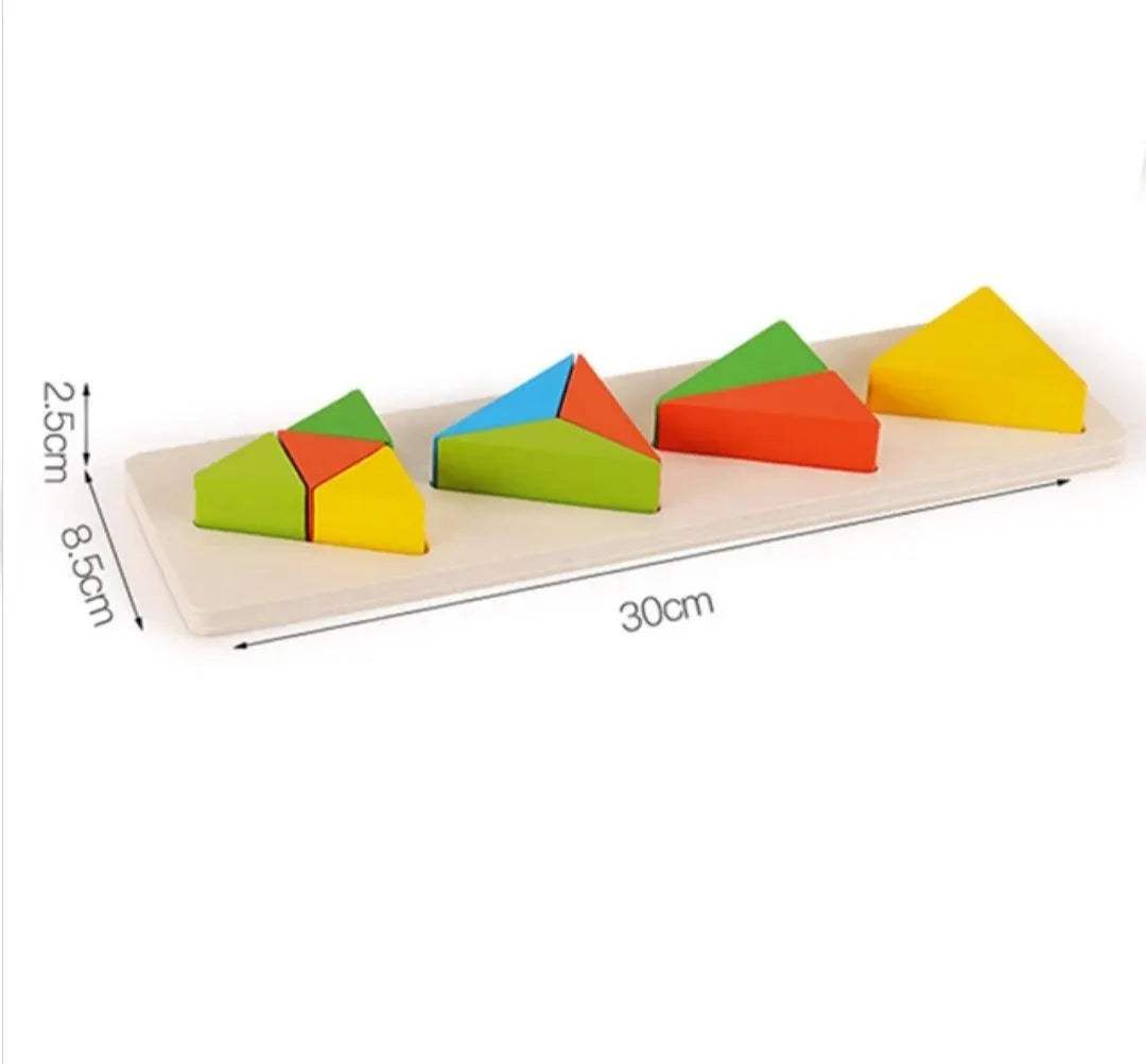 Puzzle en bois - babyboss toys - pour bébé Maroc -www.babyboss.ma