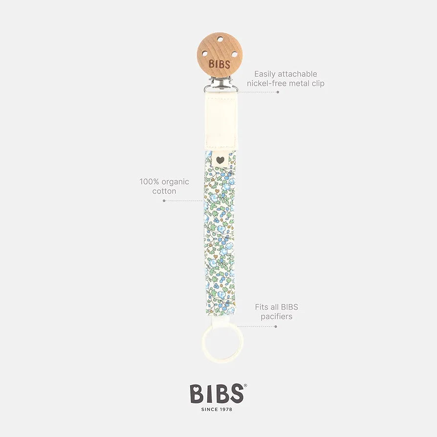 Attache Sucette BIBS - eloise ivory