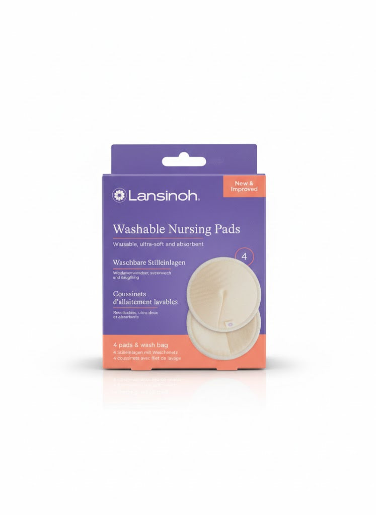Lansinoh Washable nursing pads - 4 units
