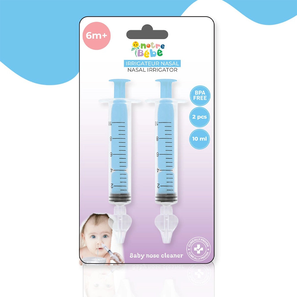 Seringue Nasale Notre Bébé 2 Pièces - 10ml