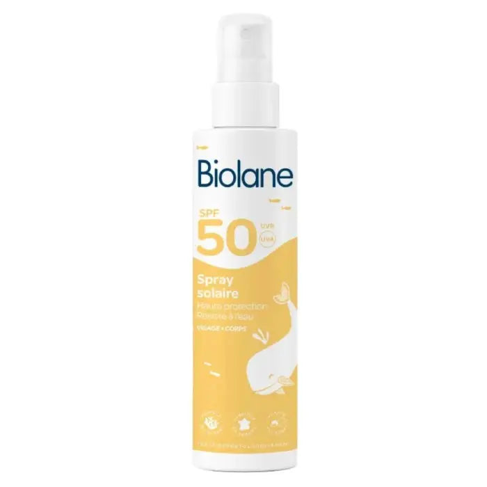 Biolane Spray solaire SPF50 Visage & Corps 200ml