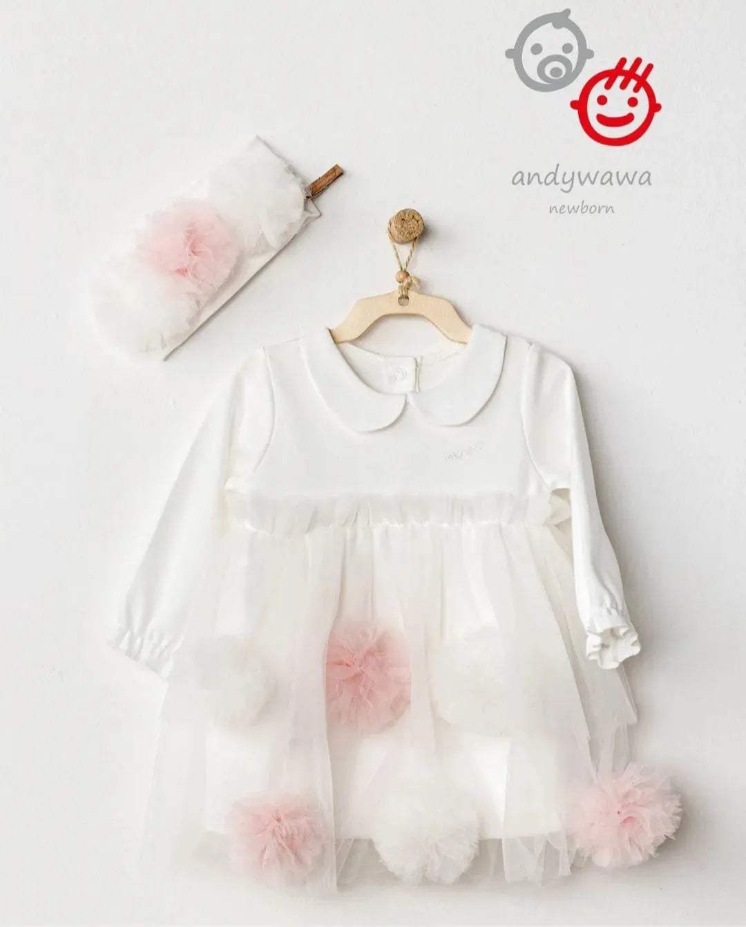 Robe andywawa 100% cotton - Andy Wawa - pour bébé Maroc -www.babyboss.ma