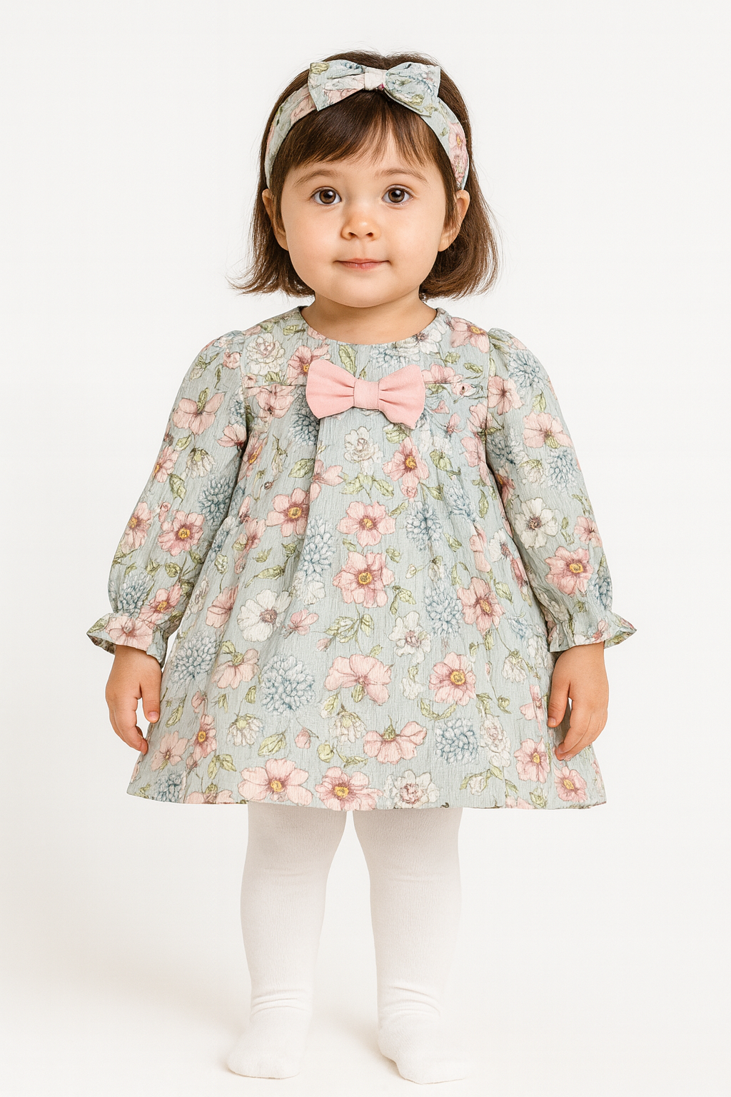 robe_douce_et_bas_assortis_pour_bb-51646180458807-bebe-babyboss.ma-maroc - Babyboss.ma -bebe-maroc