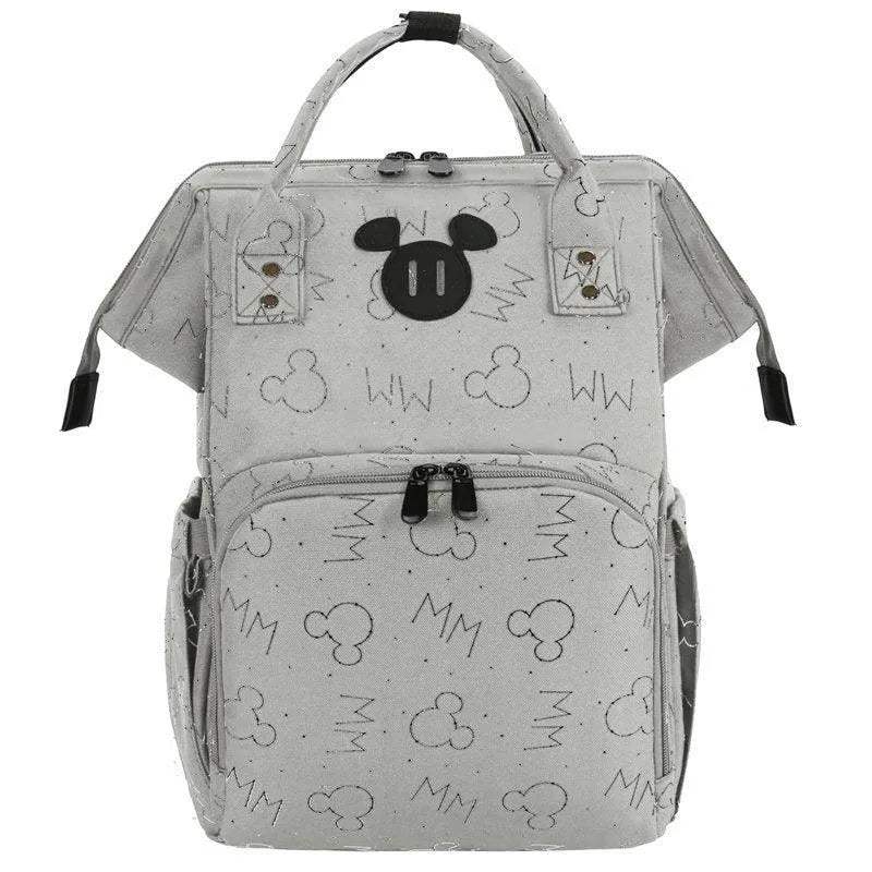 Sac a dos de maternité avec port USB – Mickey - Mickey - - Babyboss.ma