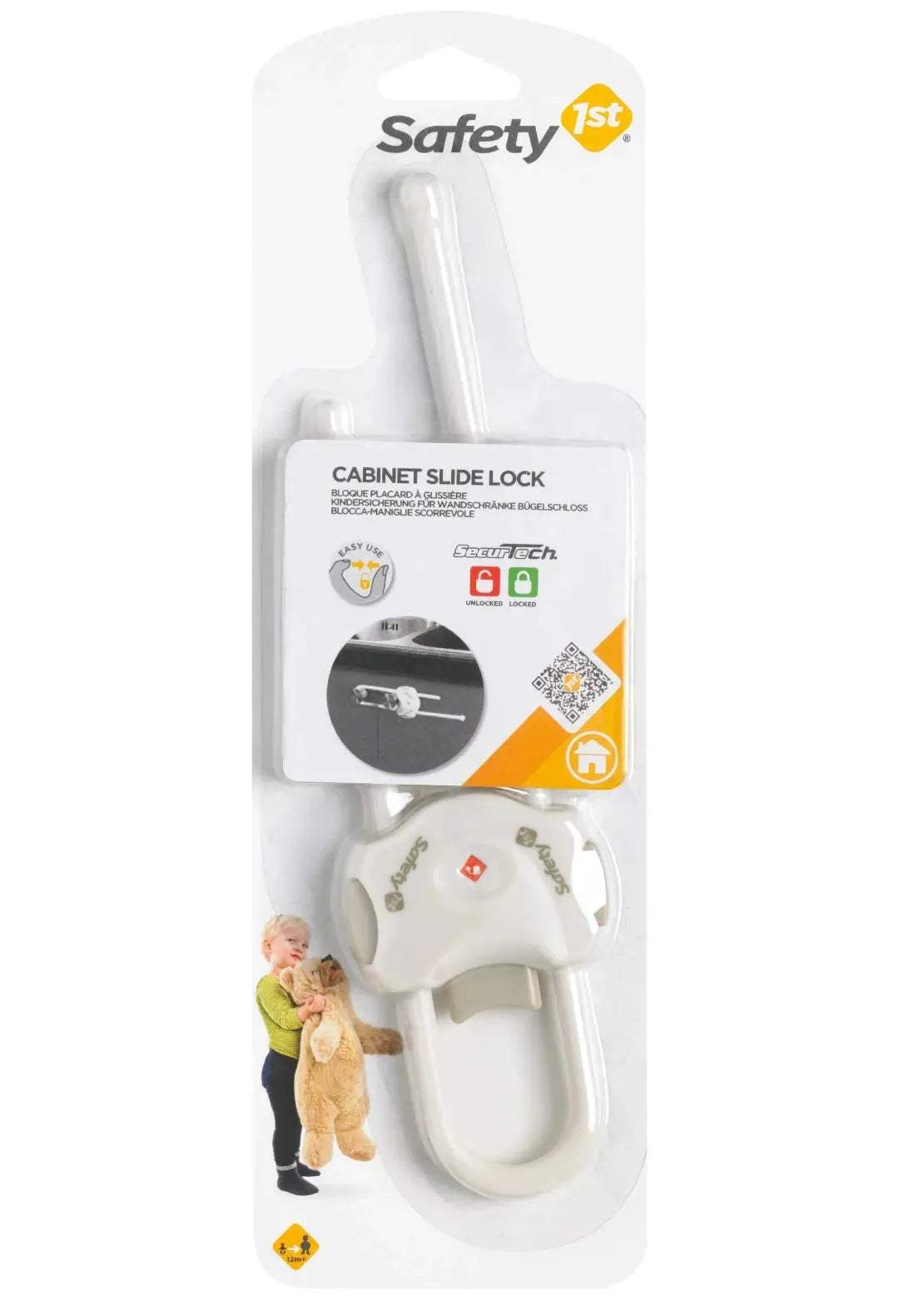 Safety 1st Bloque-placard a glissiere - Safety - pour bébé Maroc -www.babyboss.ma