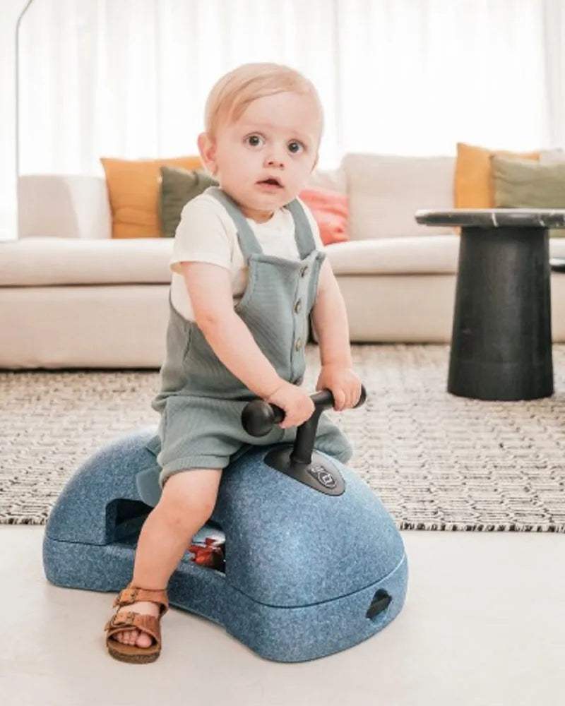 Scoot And Ride My First Trotteur & Porteur 3en1 - Bleu 6M+ - Scoot And Ride - Trotteurs Pousseurs pour bébé Maroc -www.babyboss.ma