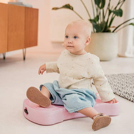 Scoot And Ride My First Trotteur & Porteur 3en1 - Rose 6M+ - Scoot And Ride - Trotteurs Pousseurs pour bébé Maroc -www.babyboss.ma