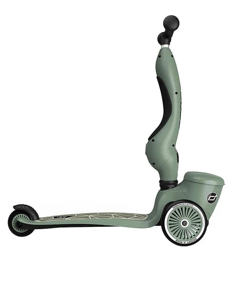 Scoot And Ride Trottinette 2en1 Highwaykick 1 Lifestyle - Green Lines - Scoot And Ride - Trottinettes Evolutives pour bébé Maroc -www.babyboss.ma