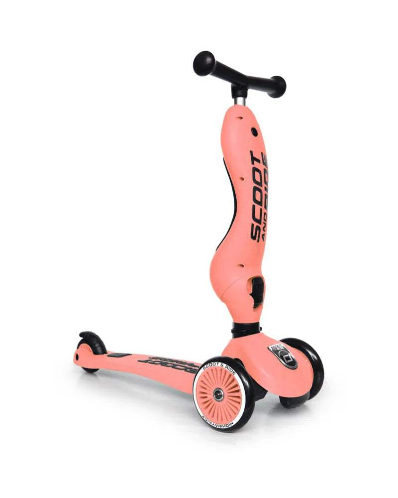 Scoot And Ride Trottinette 2en1 Highwaykick 1 - Pèche - Scoot And Ride - Trottinettes Evolutives pour bébé Maroc -www.babyboss.ma