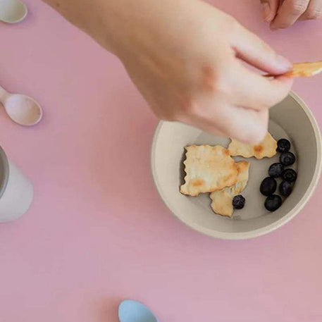 Set Repas Assiette & Bol Bibs - Blush - Bibs - Packs Repas pour bébé Maroc -www.babyboss.ma