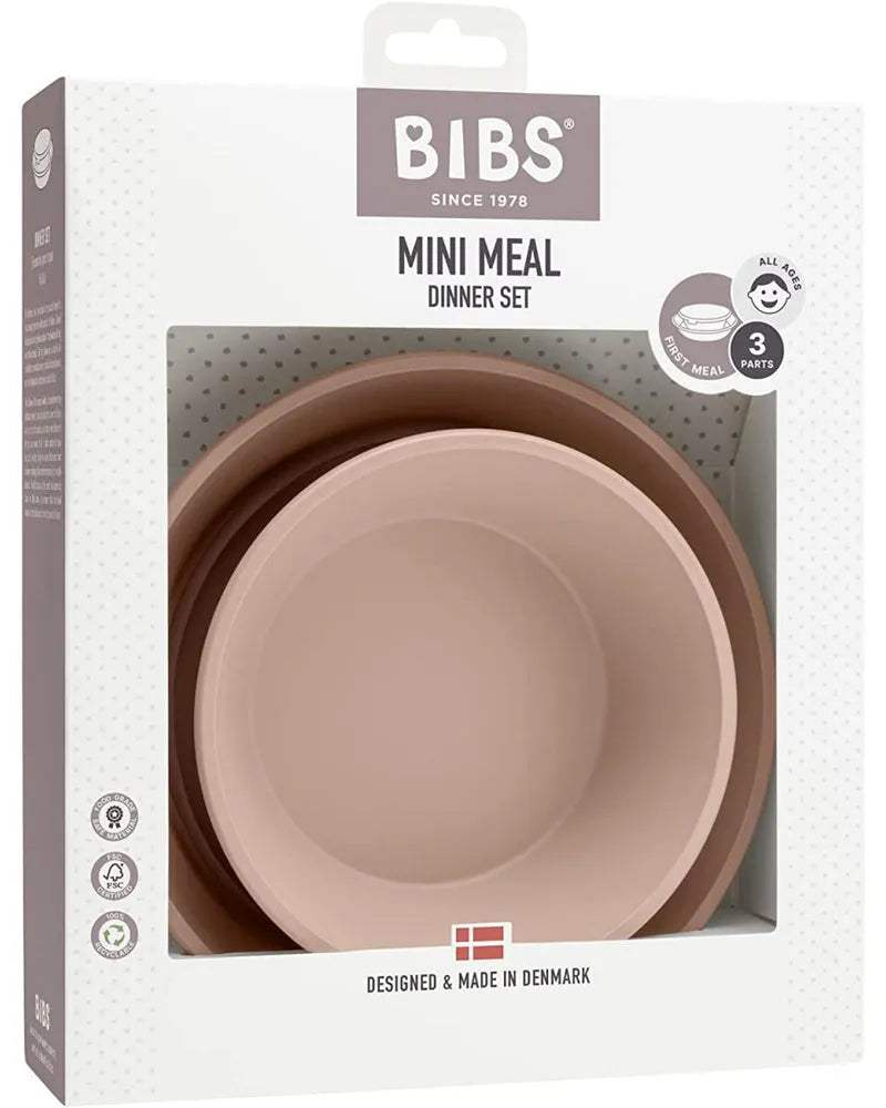Set Repas Assiette & Bol Bibs - Blush - Bibs - Packs Repas pour bébé Maroc -www.babyboss.ma