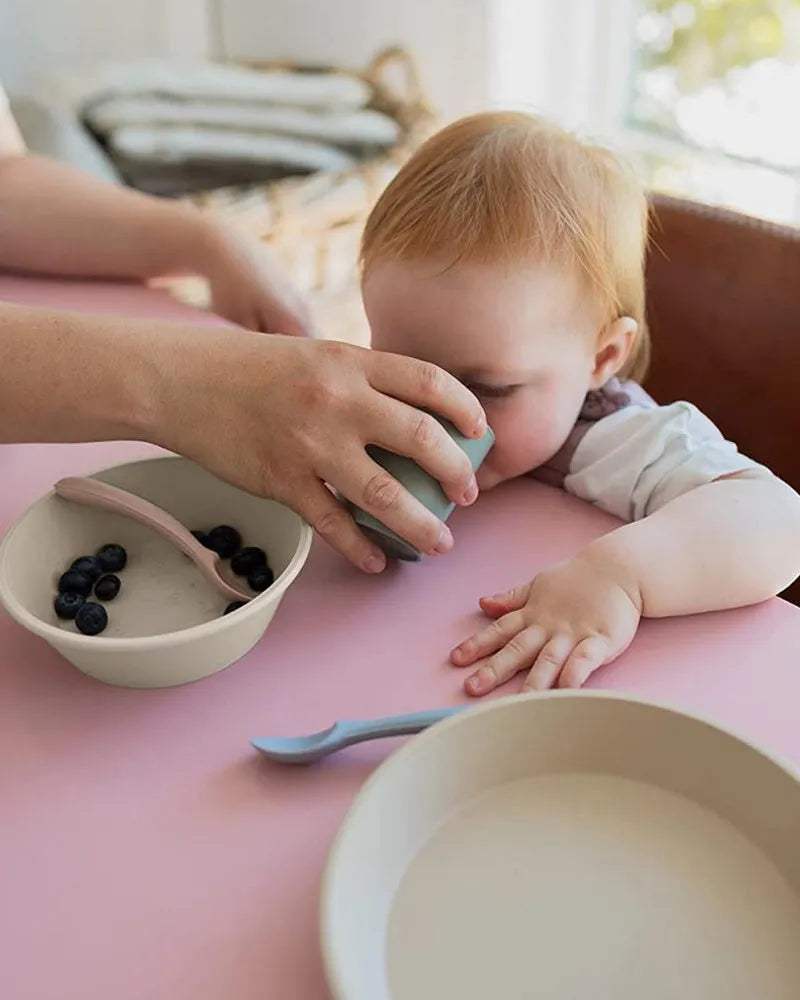 Set Repas Assiette & Bol Bibs - Sage - Bibs - Packs Repas pour bébé Maroc -www.babyboss.ma