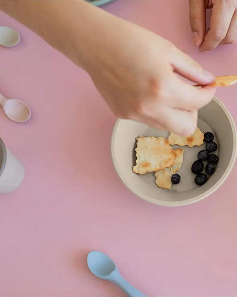 Set Repas Assiette & Bol Bibs - Sage - Bibs - Packs Repas pour bébé Maroc -www.babyboss.ma