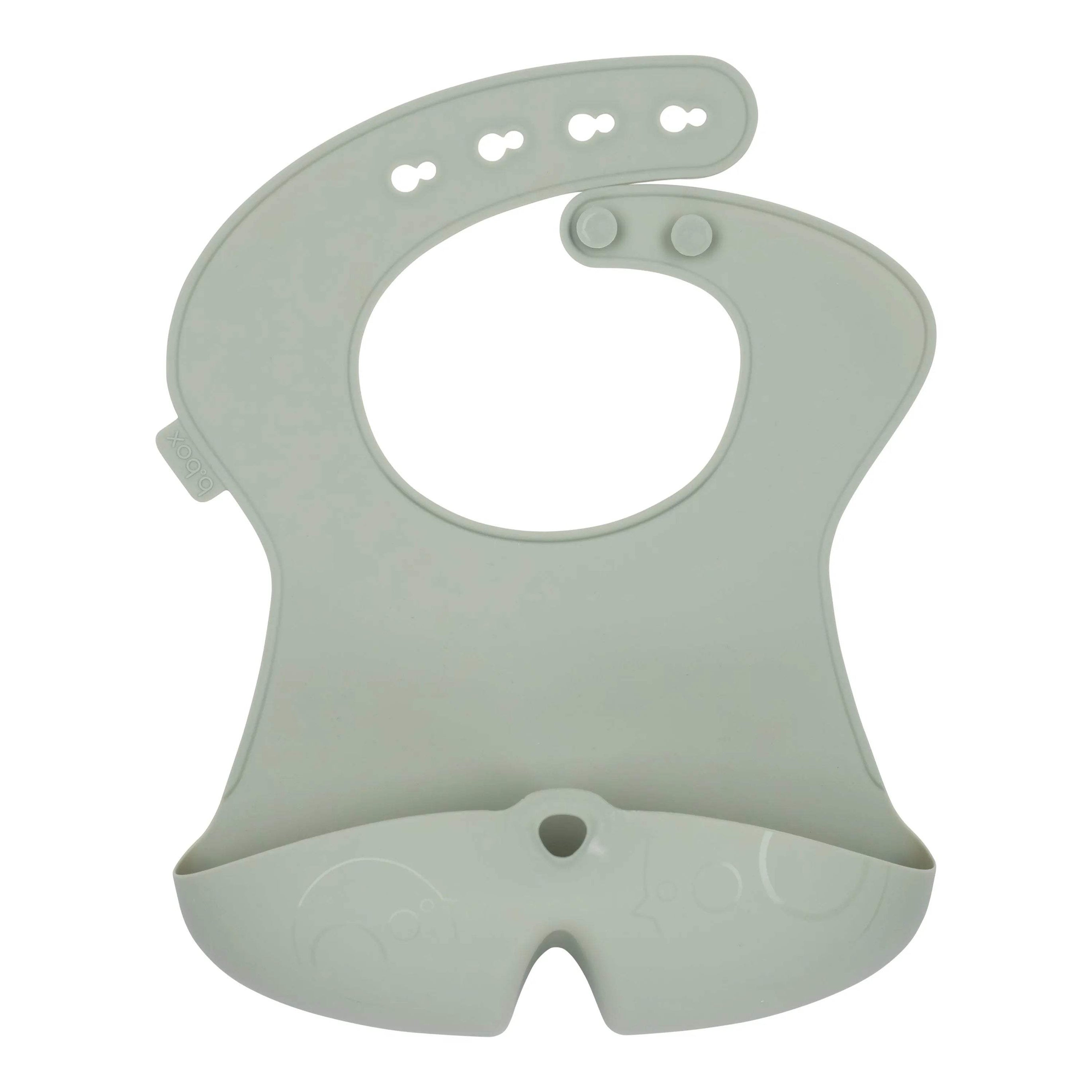 silicone bib - sage - BBOX USA - Bibs pour bébé Maroc -www.babyboss.ma