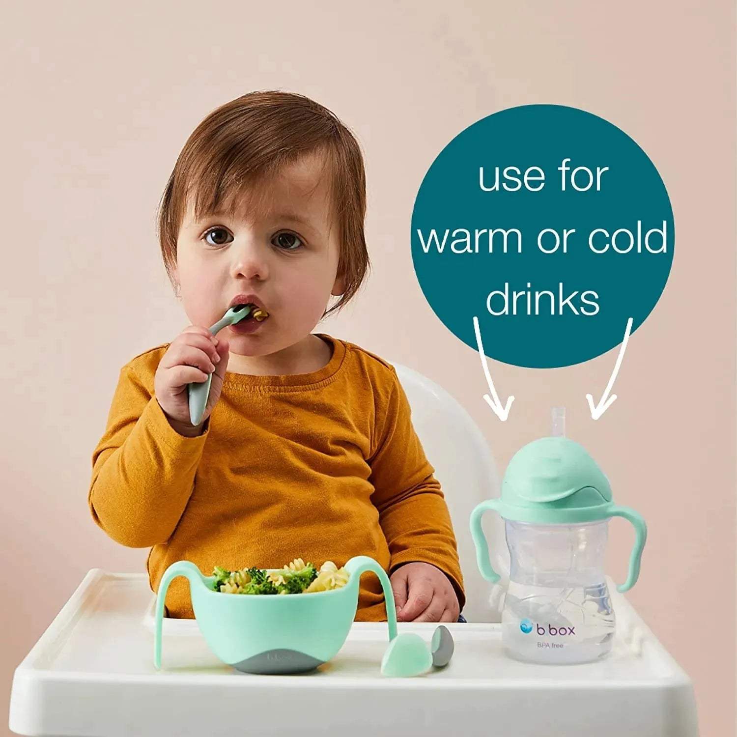 Sippy cup - grey - BBOX USA - Sippy cups pour bébé Maroc -www.babyboss.ma