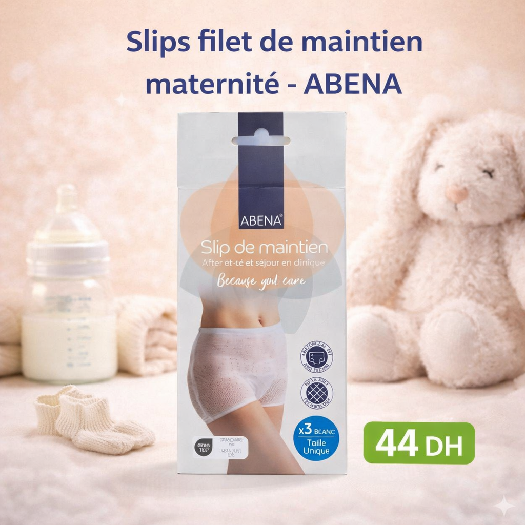 Slips filet de maintien maternité - ABENA - Abena - - Babyboss.ma