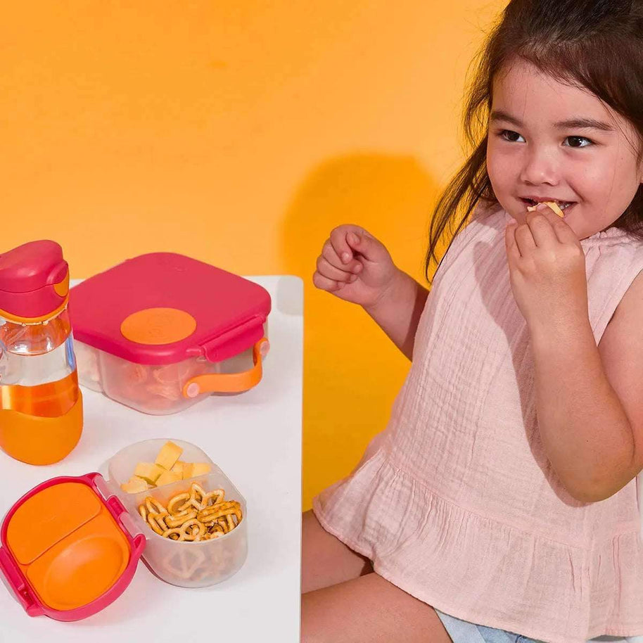 Snackbox B.box - Blush Crush - BBOX USA - Snackbox pour bébé Maroc -www.babyboss.ma