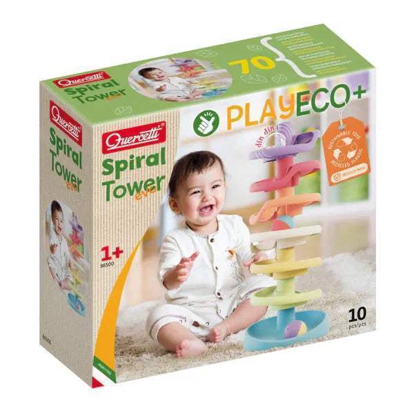Spiral Tower Evo - Quercetti - pour bébé Maroc -www.babyboss.ma