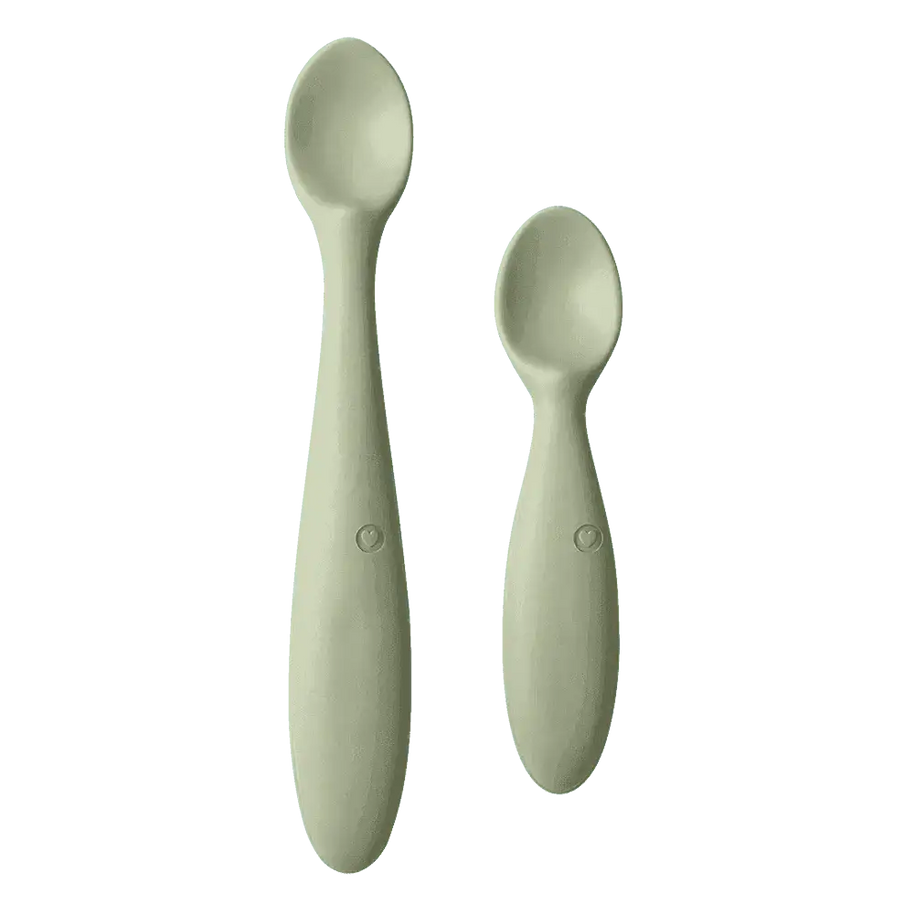 Spoon Set - Sage - Bibs - Spoon Set pour bébé Maroc -www.babyboss.ma