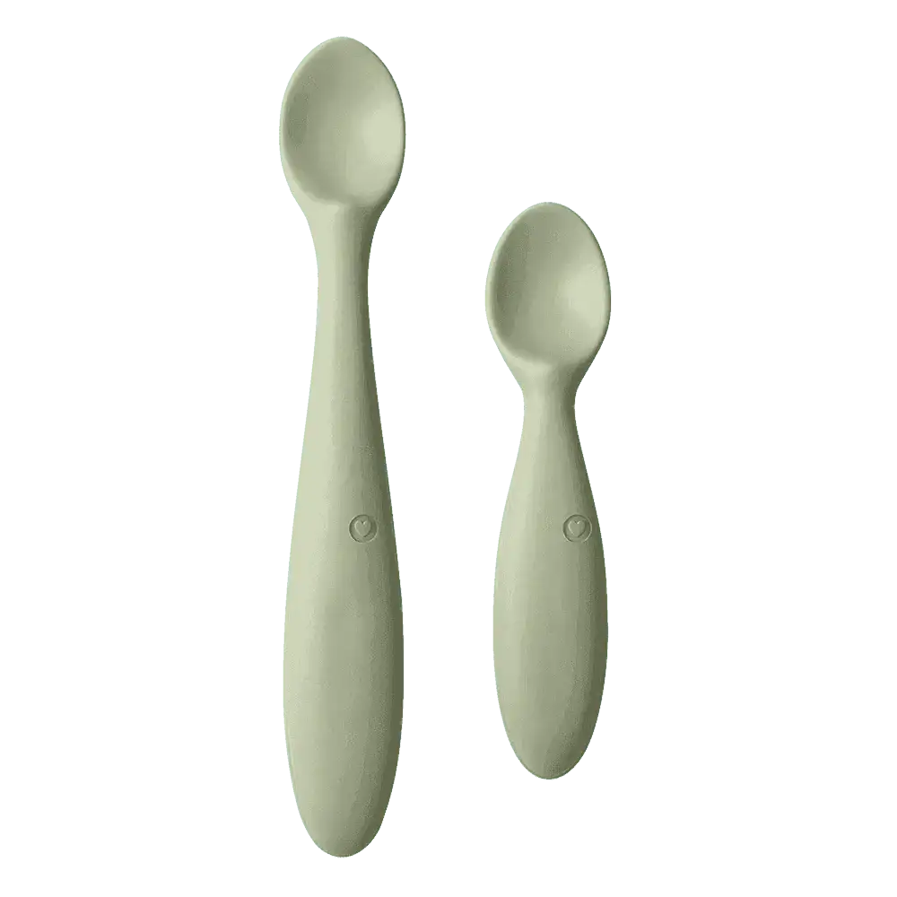 Spoon Set - Sage - Bibs - Spoon Set pour bébé Maroc -www.babyboss.ma
