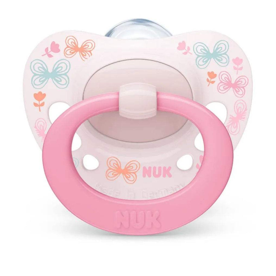 Sucette NUK Signature 0-6M - flowers - NUK - pour bébé Maroc -www.babyboss.ma
