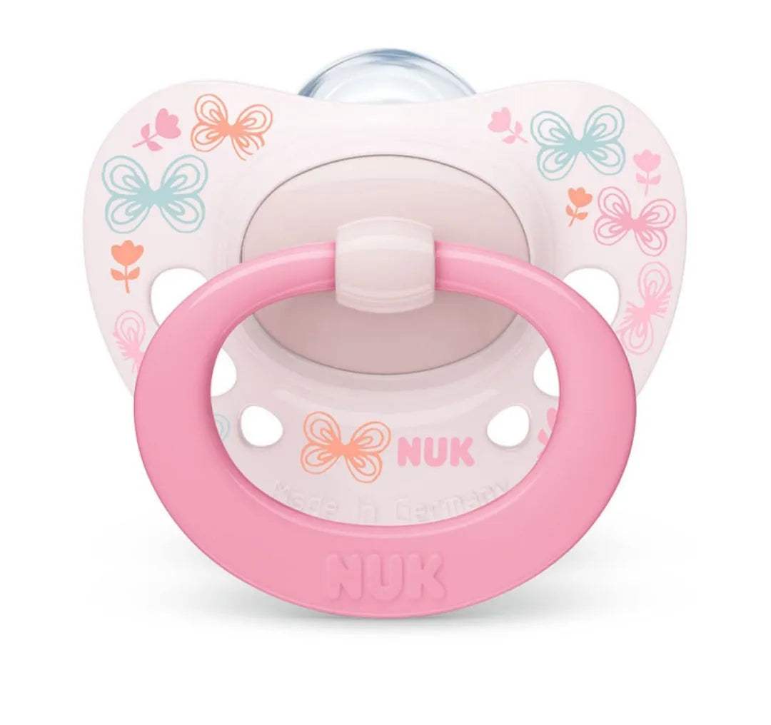 Sucette NUK Signature 0-6M - flowers - NUK - pour bébé Maroc -www.babyboss.ma