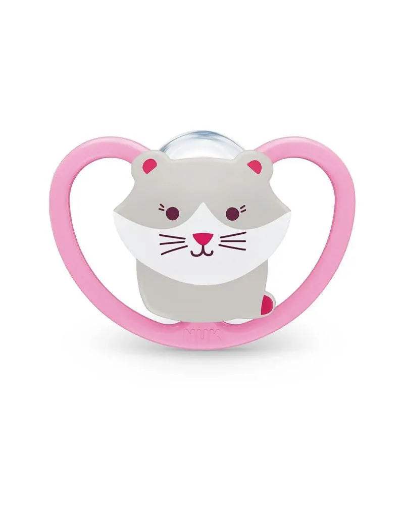 Sucette Space Avec Boîte NUK - Chat 0-6m - NUK - Sucettes pour bébé Maroc -www.babyboss.ma