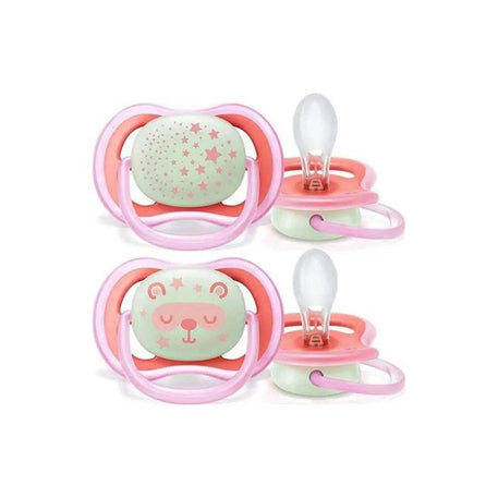 Sucette ultra air Night 6-18 m Fille - Philips Avent - pour bébé Maroc -www.babyboss.ma