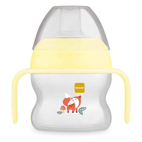 Tasse À Bec Souple MAM 150ml - Jaune - MAM - Tasses pour bébé Maroc -www.babyboss.ma