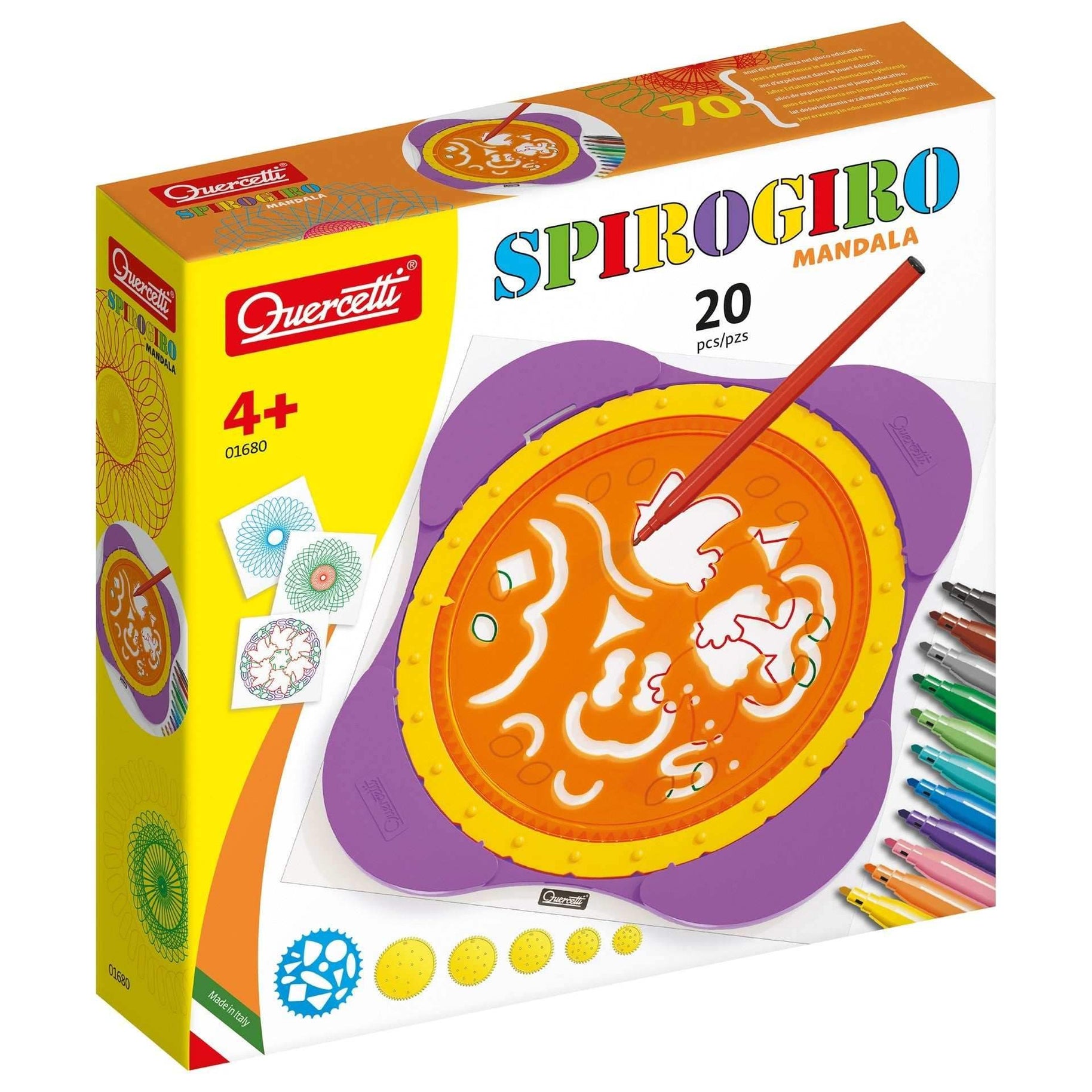 Spirogiro Mandala - quercetti - pour bébé Maroc -www.babyboss.ma