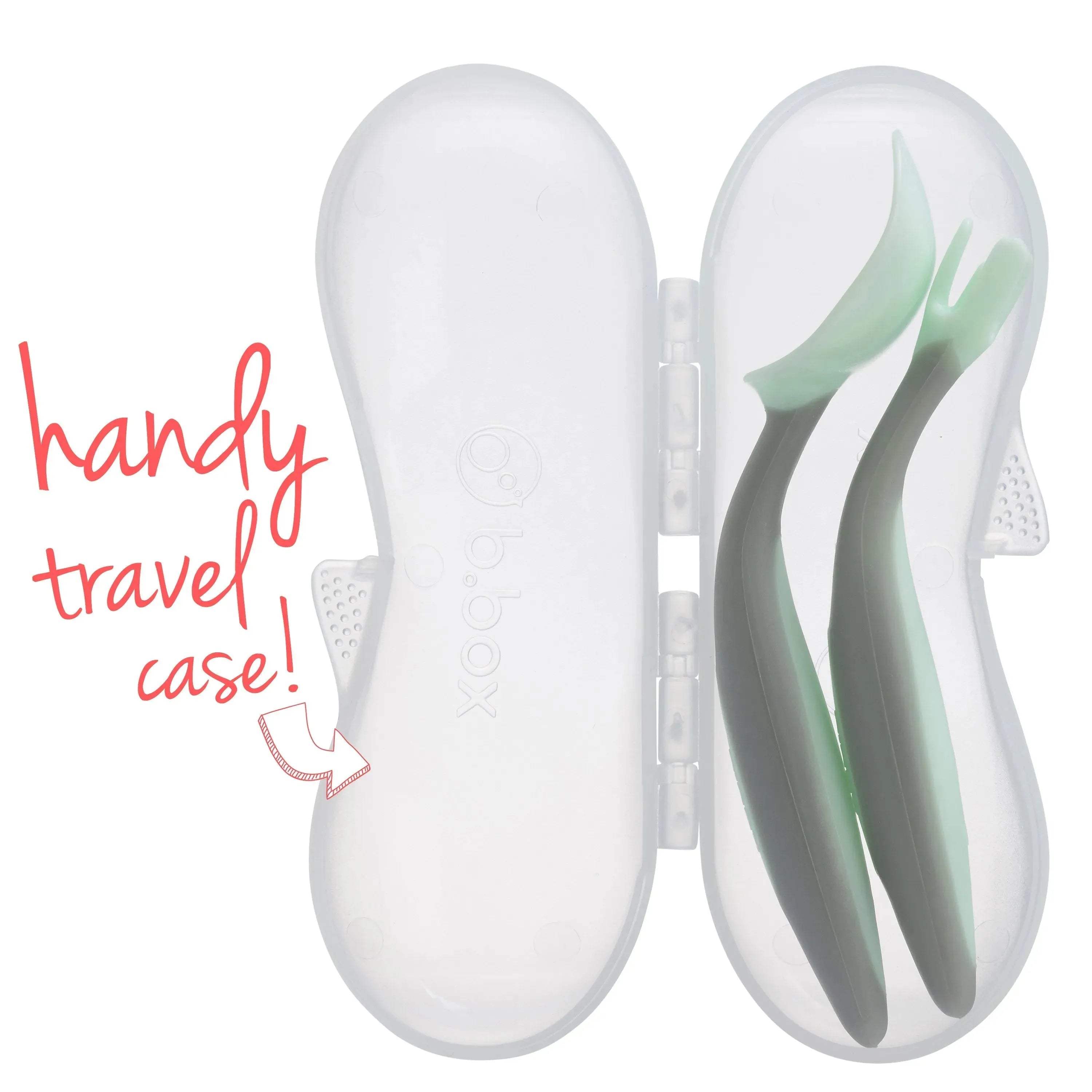 toddler cutlery set - pistachio - BBOX USA - Cutlery sets pour bébé Maroc -www.babyboss.ma