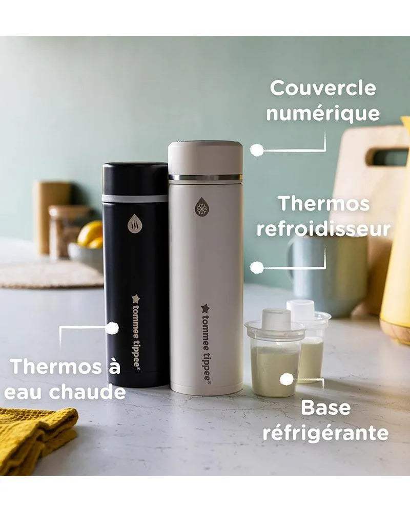 Tommee Tippee Kit de Préparation de Biberons GoPrep - Tommee Tippee - Préparateurs de Lait pour bébé Maroc -www.babyboss.ma