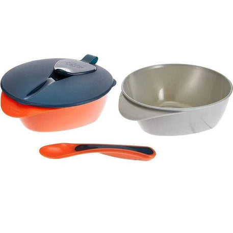 Tommee Tippee Lot de 2 Bols avec Couvercle et Cuillère 6M+ - Tommee Tippee - Bols pour bébé Maroc -www.babyboss.ma