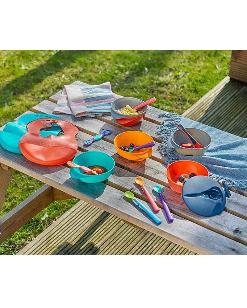 Tommee Tippee Lot de 2 Bols avec Couvercle et Cuillère 6M+ - Tommee Tippee - Bols pour bébé Maroc -www.babyboss.ma