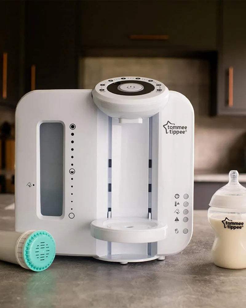 Tommee Tippee Machine de Préparation de biberons PerfectPrep - Blanc - Tommee Tippee - Préparateurs de Lait pour bébé Maroc -www.babyboss.ma