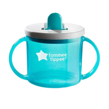 Tommee Tippee Première Tasse à Bec 4M+ 190ml - Bleu - Tommee Tippee - Tasses à Bec pour bébé Maroc -www.babyboss.ma