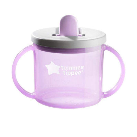 Tommee Tippee Première Tasse à Bec 4M+ 190ml - Violet - Tommee Tippee - Tasses à Bec pour bébé Maroc -www.babyboss.ma